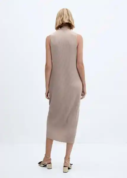 Vestido Mayka Topo Talla S Mujer Mango