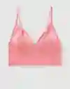 Top Bralette Aerie Rosa Talla X-LARGE 3853684 American Eagle