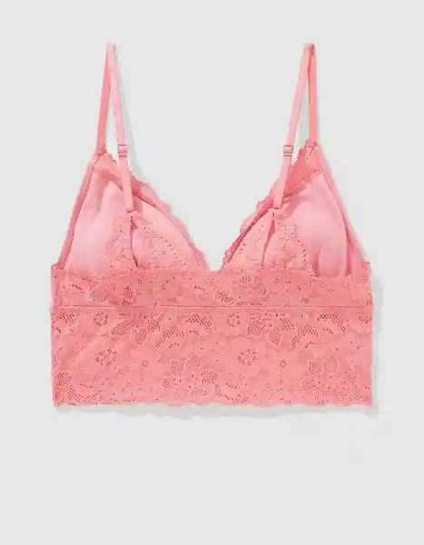 Top Bralette Aerie Rosa Talla X-LARGE 3853684 American Eagle