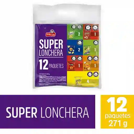 Fritolay Snack Surtido Super Lonchera