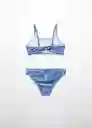 Bikini Texaskg Azul Talla 11 Niña Mango