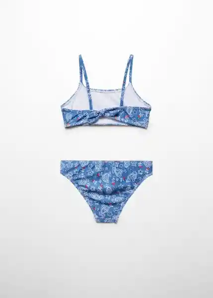 Bikini Texaskg Azul Talla 11 Niña Mango