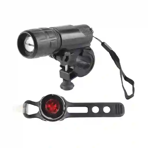 Evri Linterna Led Para Bicicleta y Soporte LTC31481