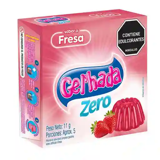 Gel Hada Gelatina Zero Sabor a Fresa