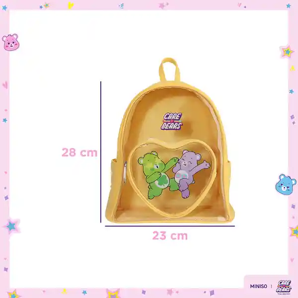 Maleta de Moda Colección Care Bears Amarillo Miniso