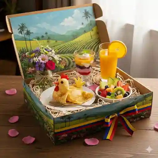 Creppe de Pollo Decorado