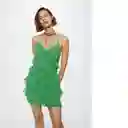 Vestido Thalia Verde Talla M Mujer Mango