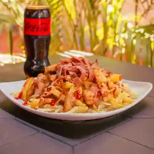 Picada de Pollo + Coca-cola 250 ml