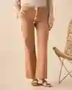 Pantalón Café Asno Medio Talla 12 131G004 Esprit