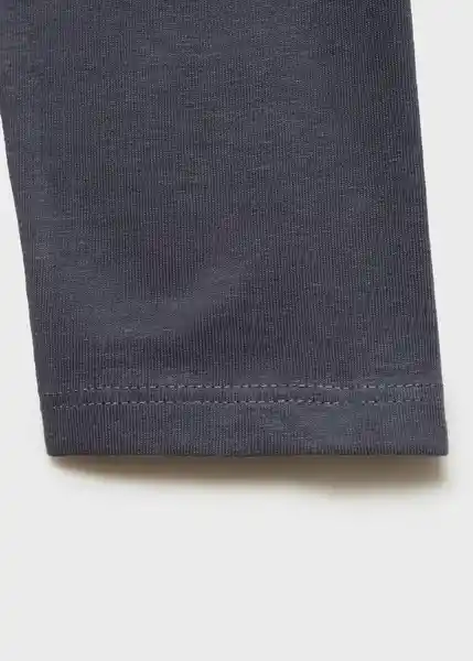 Camiseta Glow Petroleo Talla 14 Niños Mango