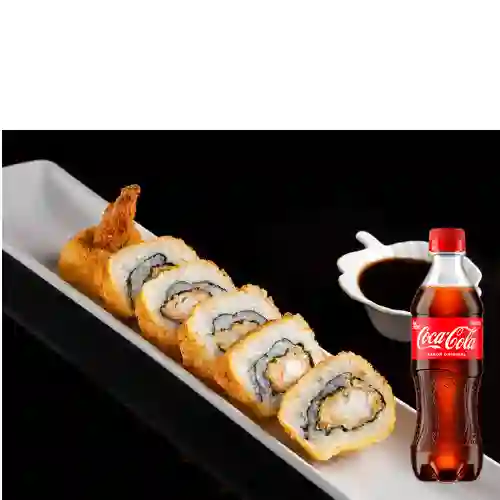 Combo Ebi Tempura Roll + Coca Cola Original 500 ml