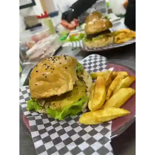 Hamburguesa Banquera en Combo