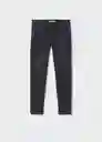 Jean Slim4 Tejano Negro Talla 05 Niños Mango