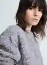 Buzo Jersey Rúcula Gris Medio Vigoré Talla S Mujer Mango