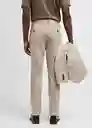 Pantalón Paris Beige Talla 36 Hombre Mango