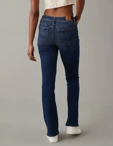 Jean Short Skinny Kick Mujer Azul Talla 4 American Eagle