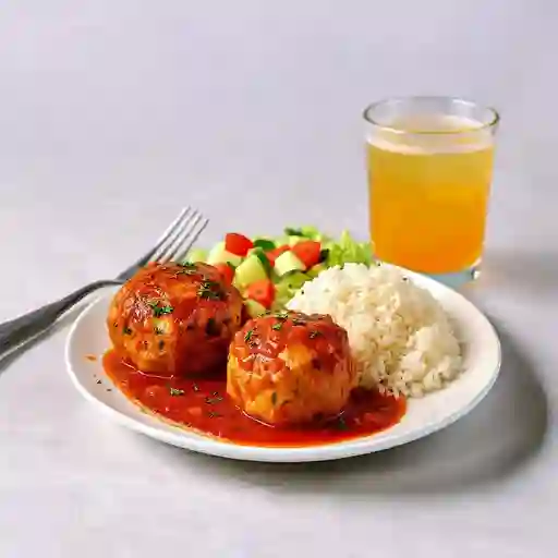 Menu 4: Albondigas a la Criolla