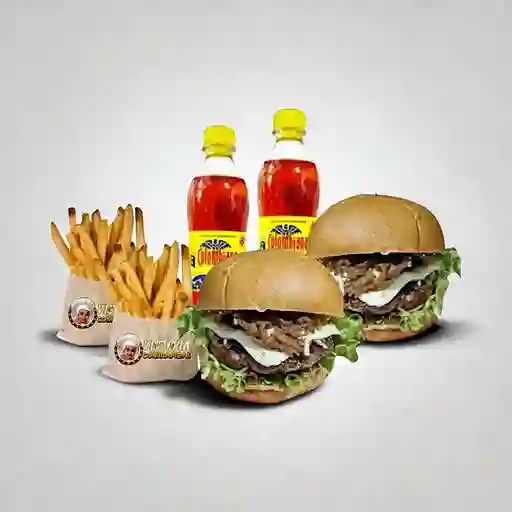 Combo 1 de hamburguesas