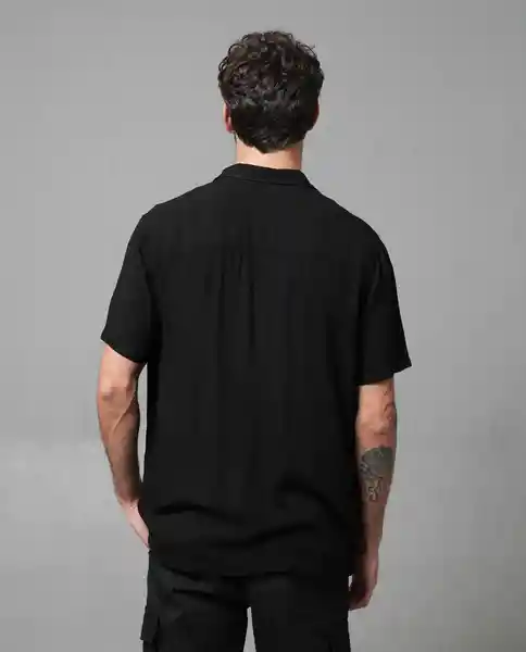 Camisa Hombre Negro M 110F050_NEG194007 Rifle