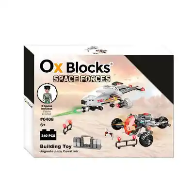 Ox Toys Juguete Para Construir 340 Pzs 0408