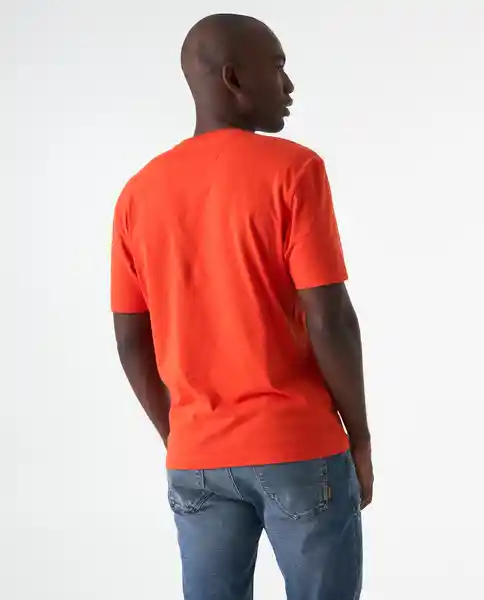 Camiseta Hombre Rojo Talla XL 842G000_ROJ181564 Americanino