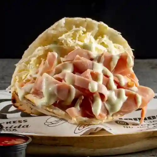 Arepa Jamón Queso