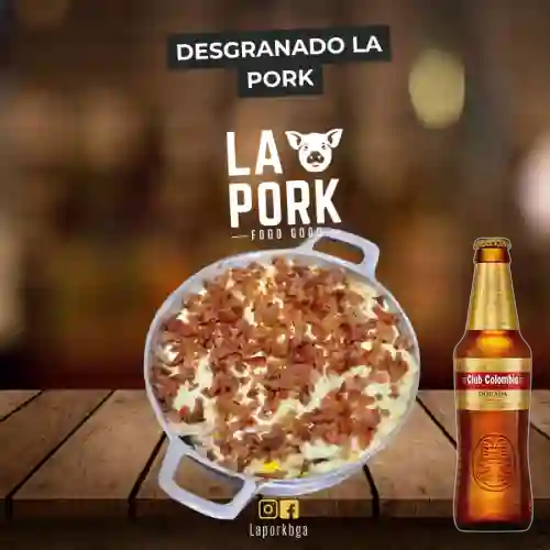 Combo Desgranado la Pork + Club col. Dorada Bot. 330ml