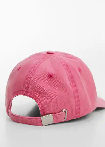 Gorra Quote6 Rosa Talla 99 Mujer Mango