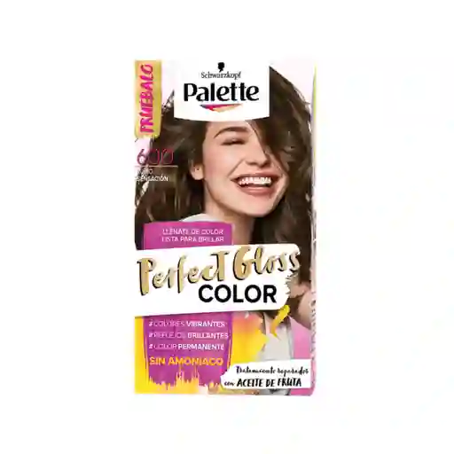 Palette Tinte Perfect Rubio Sensación Sin Amoníaco 600 50 mL