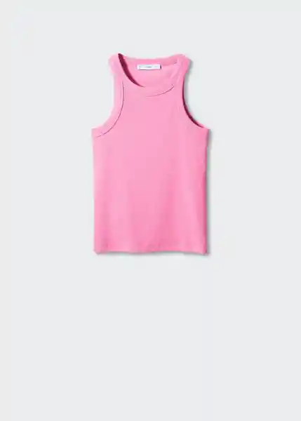 Top Boni Rosa Talla L Mujer Mango