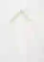 Camisa Pearl Blanco Talla S Mujer Mango