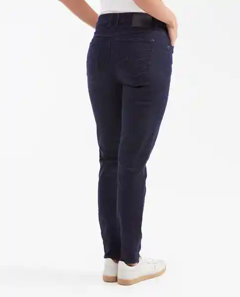 Jean Cosmo Para Mujer Azul Dark Talla 10 Chevignon