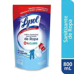 Lysol Sanitizante de Ropa Pureza de Algodón