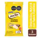 Nucita Chocolatina Sabor Avellana y Chocolate Blanco con Leche