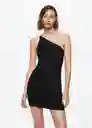 Vestido Marita Negro Talla Xs Mujer Mango