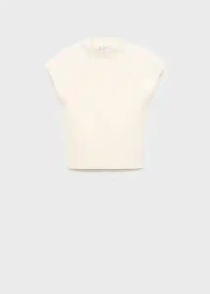 Jersey Dumin Blanco Talla M Mujer Mango