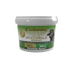 Colanta Queso Tipo Mozzarella de Búfala