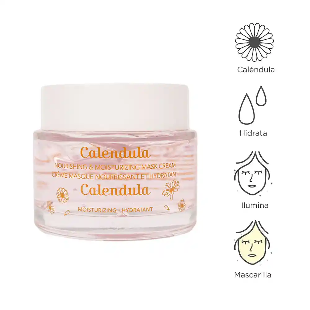 Miniso Mascarilla Facial Humectante de Caléndula