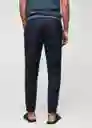 Pantalón Trevi Navy Talla 38 Hombre Mango