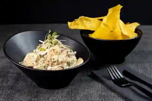 Ceviche de Camarón Acevichado.