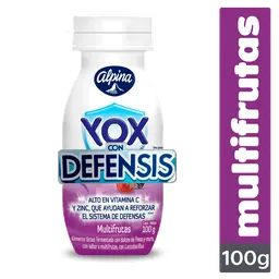 Yox Multifruta Botella 100g