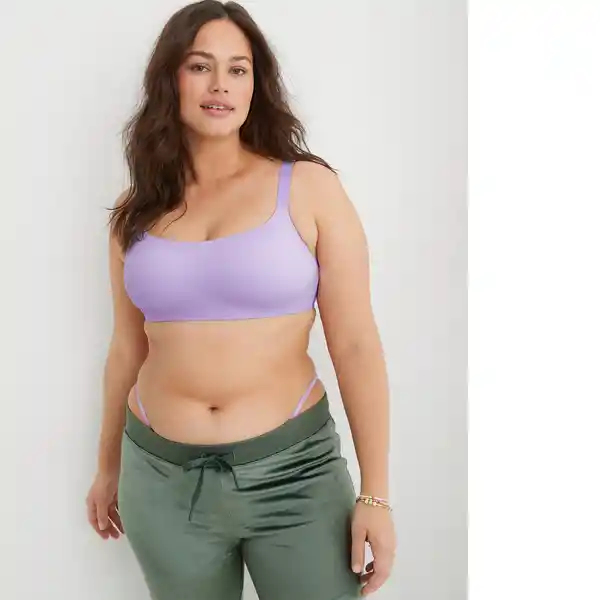 Bralette Morado Talla: SMALL American Eagle