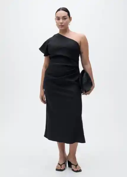 Vestido Rachel Negro Talla XS Mujer Mango