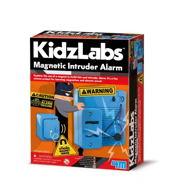 Kidzlabs Juego Magnetic Intruder Alarm