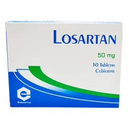 Losartan Laboratorios Expofarma (50 Mg) Tabletas Cubiertas