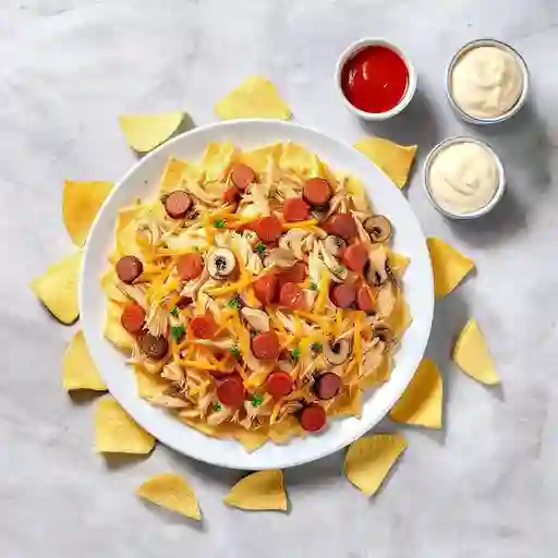 POLLO CON CHAMPIÑONES