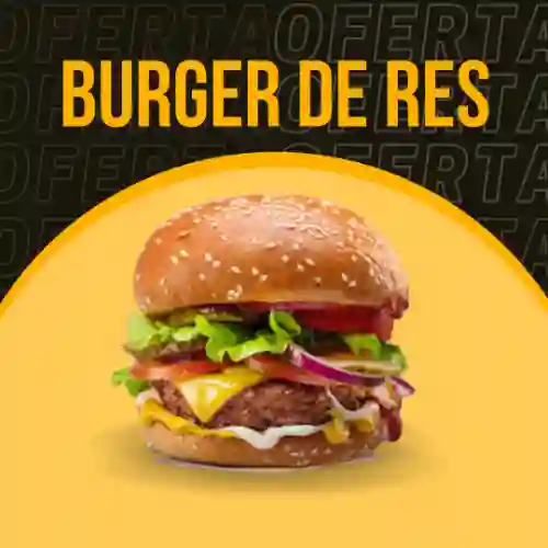 Hamburguesa de Res