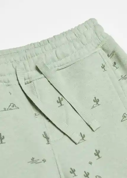 Pantalón Cactusp Verde Talla 66 Niños Mango