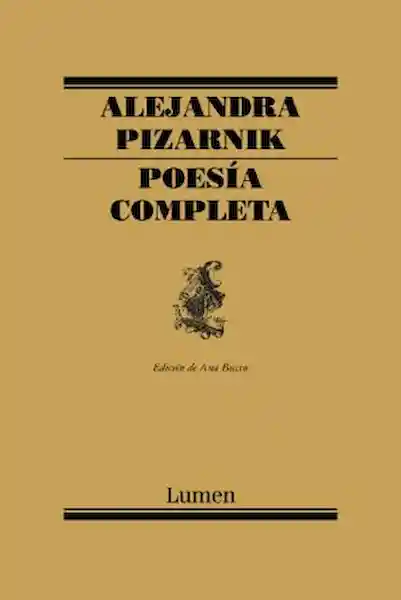 Poesía Completa - Alejandra Pizarnik