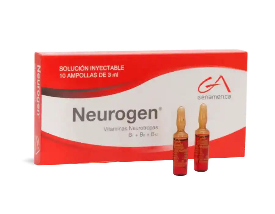 Neurogen Solución Inyectable Complejo B